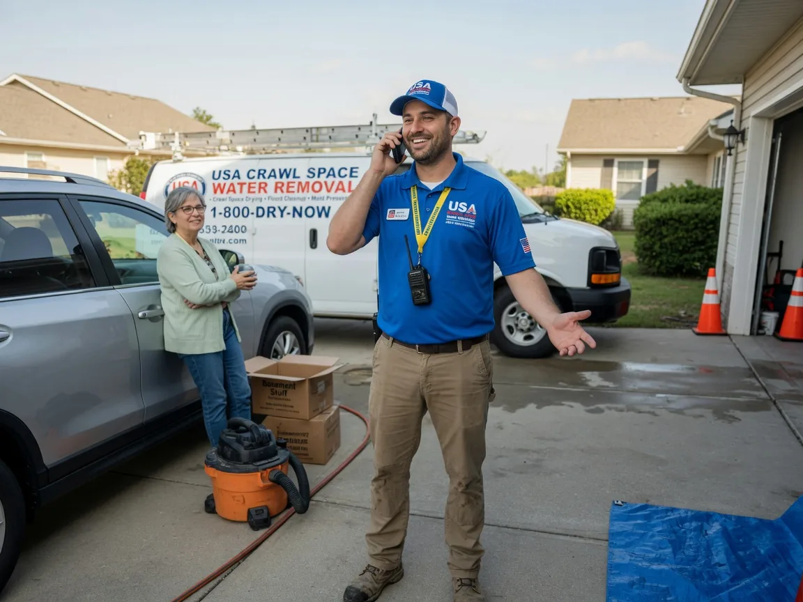 Crawl Space Water Removal Saint Johns, OH FAQs